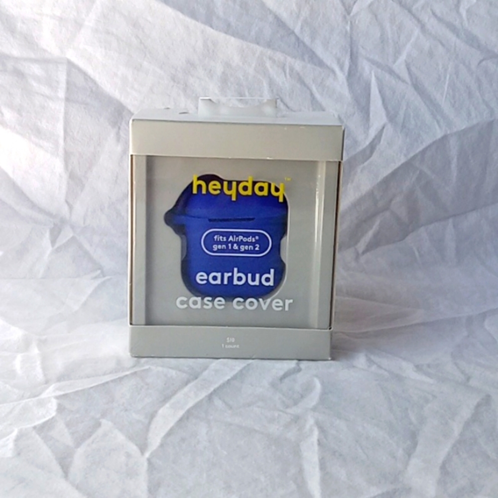 Heyday blue earbud case cover